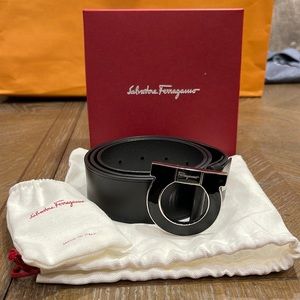 Salvatore Ferragamo Mens Dress Belt 32 (NEW)